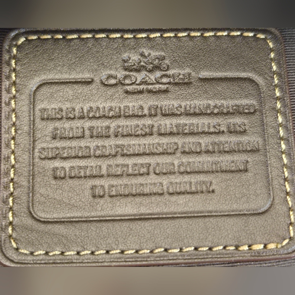 Coach Signature Tote Bag - Picture 10 of 15